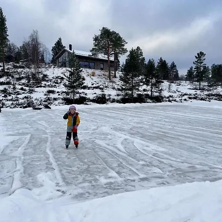 Modern At Bortelid Ferienhaus Tjaldal