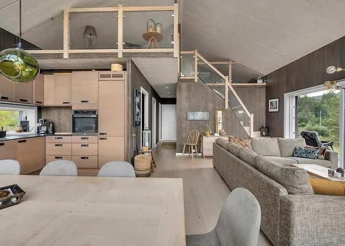 Ferienhaus Modern At Bortelid